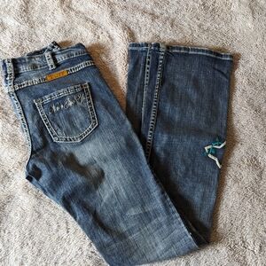 Cowgirl Tuff Co Women's Embroidered Bootcut Jeans